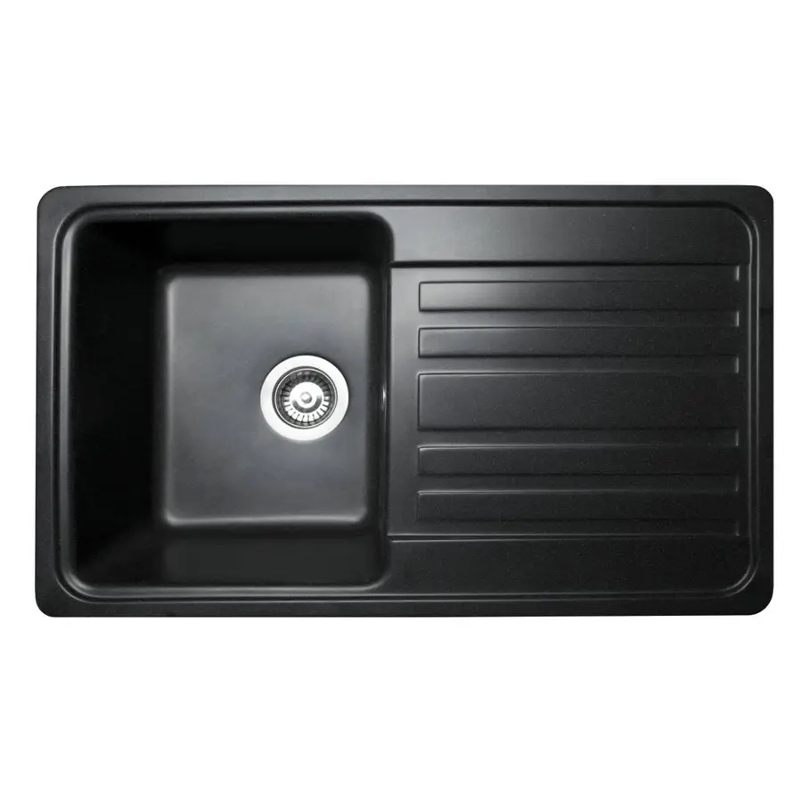 Кухонна мийка VERSAL black Miraggio