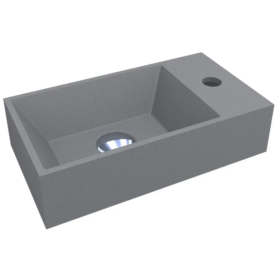 Умивальник COPPER 400 MIRASTONE GRAY Miraggio