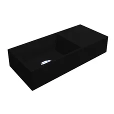 Умивальник COPPER 500 MIRASTONE BLACK Miraggio