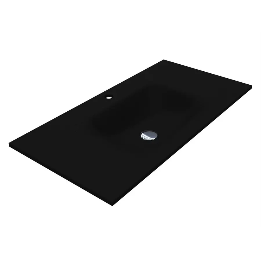 Умивальник JESSEL 900 MIRASTONE BLACK Miraggio