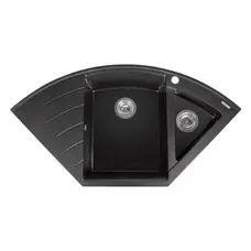 Кухонна мийка EUROPE black Miraggio