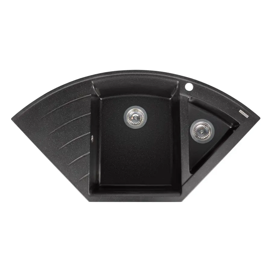 Кухонна мийка EUROPE black Miraggio