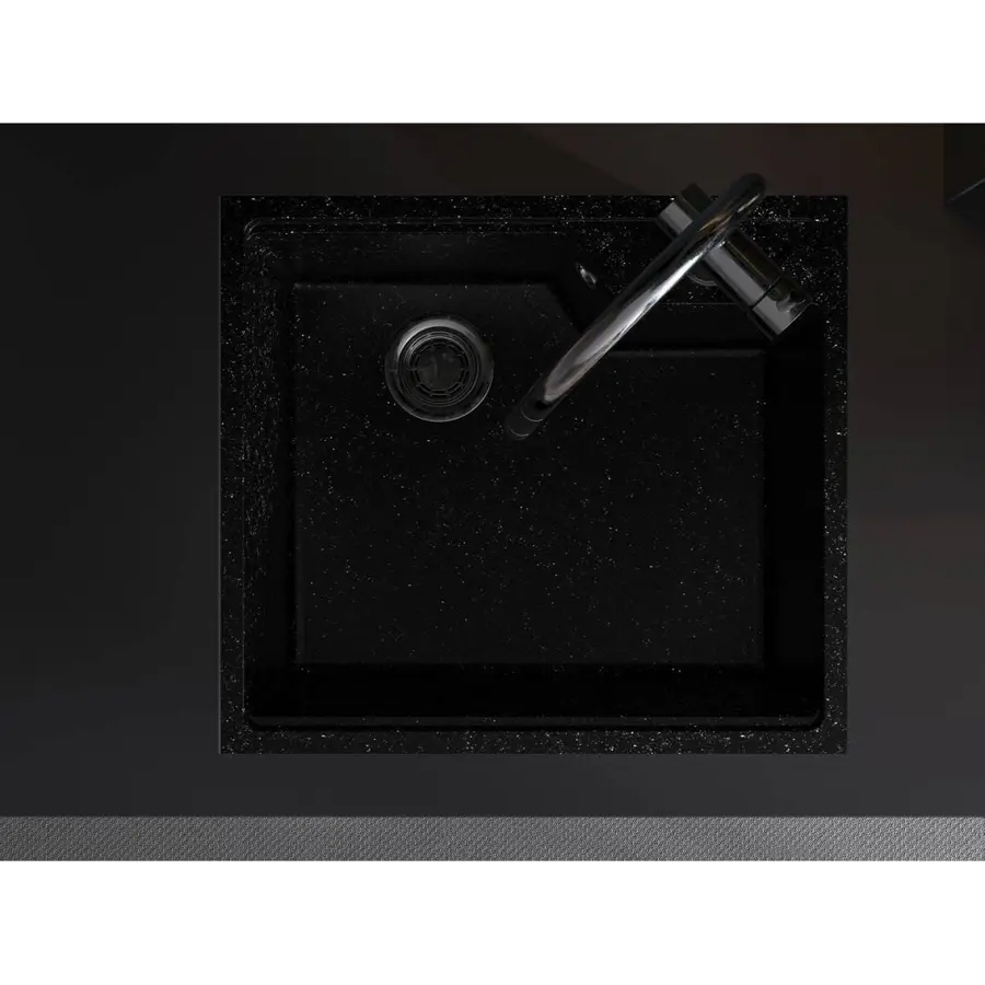 Кухонна мийка LISA black Miraggio