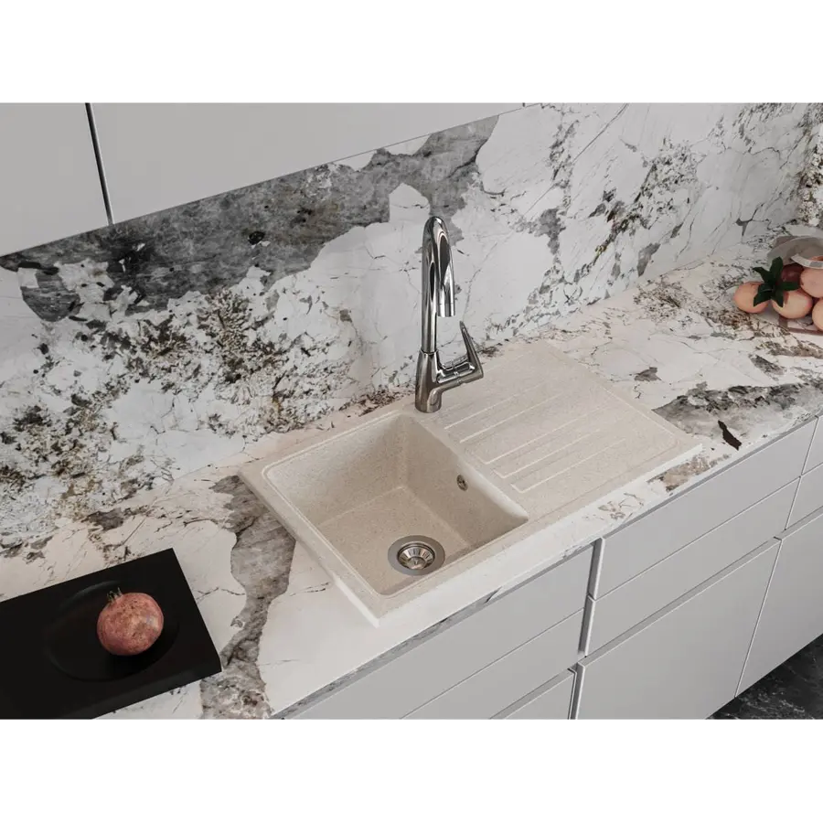 Кухонна мийка VERSAL sand Miraggio