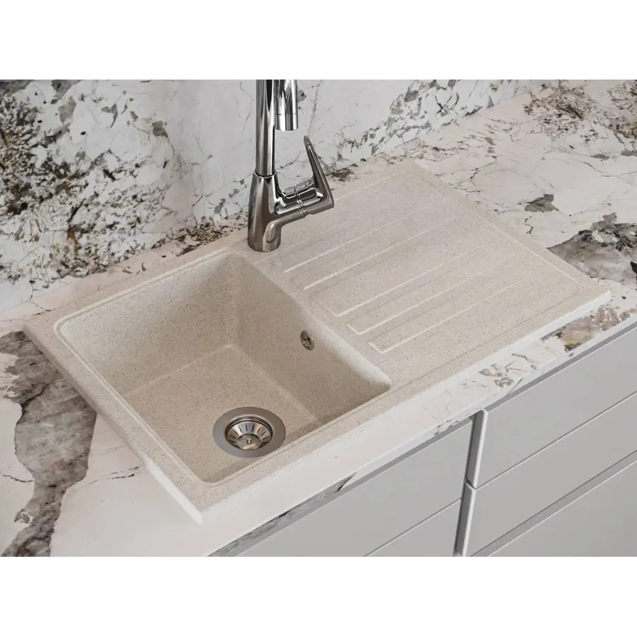 Кухонна мийка VERSAL sand Miraggio