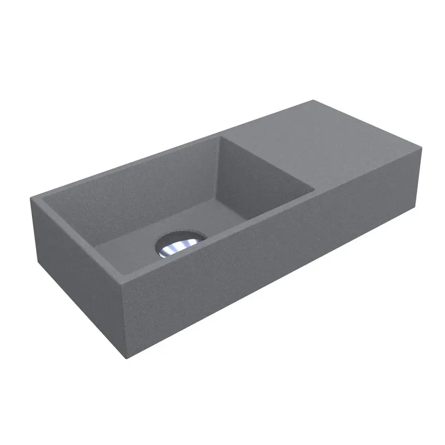 Умивальник COPPER 500 MIRASTONE GRAY Miraggio