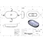 Умивальник MARK 625 Miraggio Умивальник MARK 625 Miraggio
