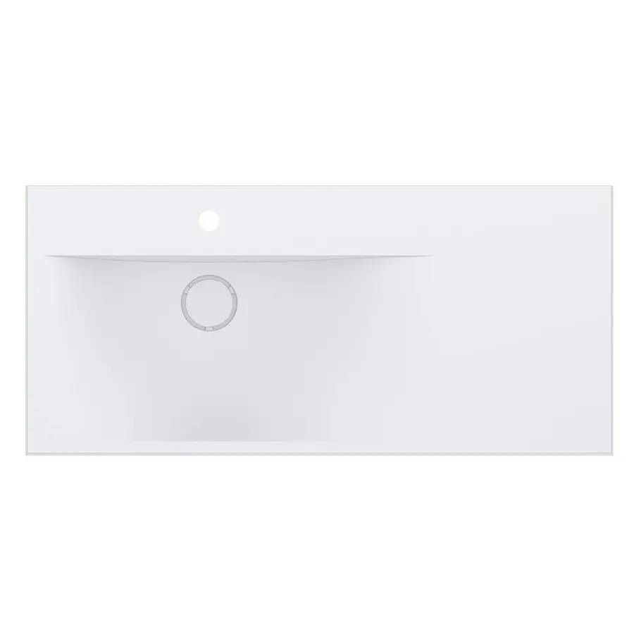 Умивальник VIOLA 1000 L MATT Miraggio