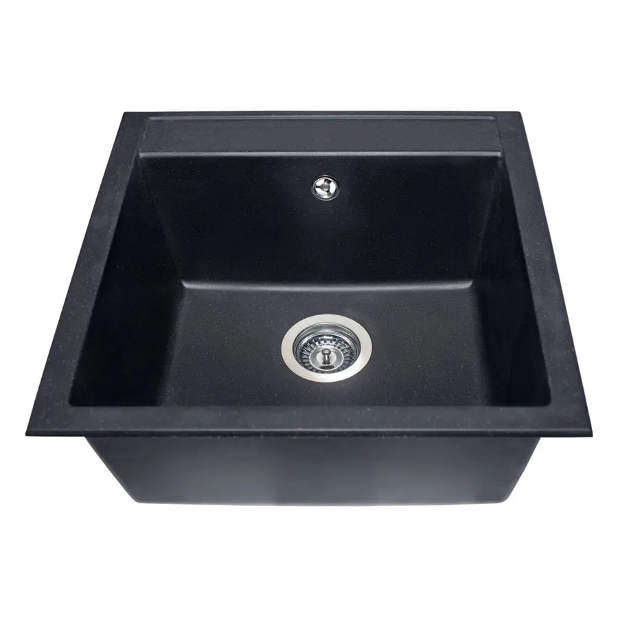 Кухонна мийка BODRUM 510 black Miraggio