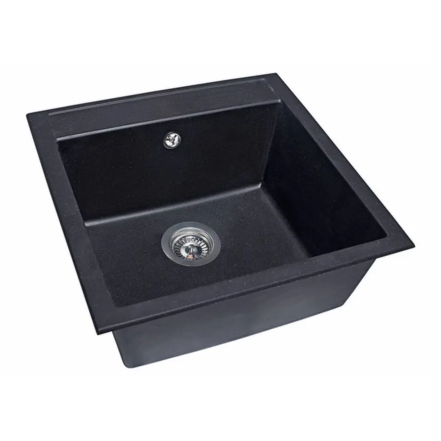 Кухонна мийка BODRUM 510 black Miraggio