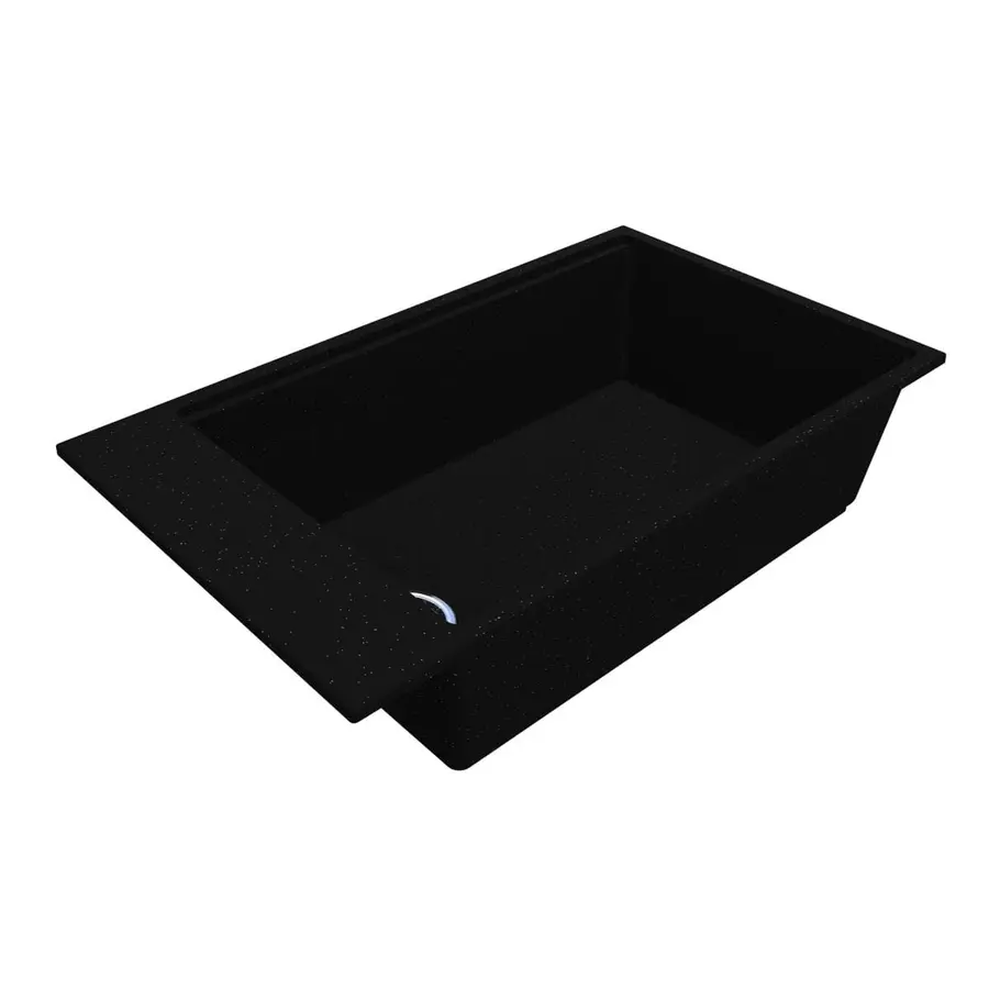 Кухонна мийка LAGOON 760 black Miraggio