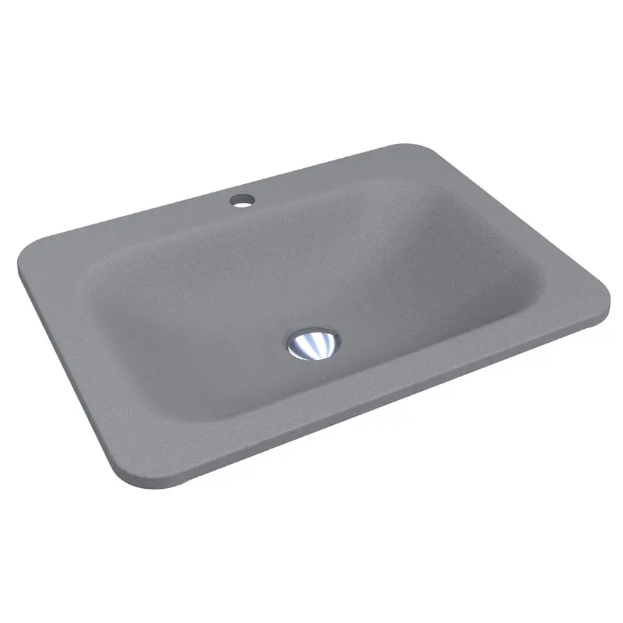 Умивальник CALIFORNIA MIRASTONE GRAY Miraggio