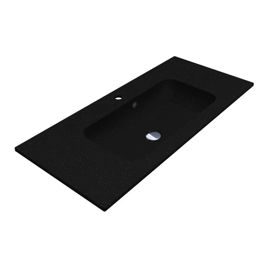 Умивальник DELLA 1000 MIRASTONE BLACK Miraggio