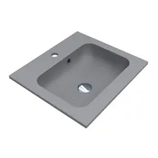 Умивальник DELLA 500 MIRASTONE GRAY Miraggio