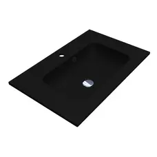 Умивальник DELLA 700 MIRASTONE BLACK Miraggio