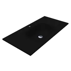 Умивальник JESSEL 1000 MIRASTONE BLACK Miraggio