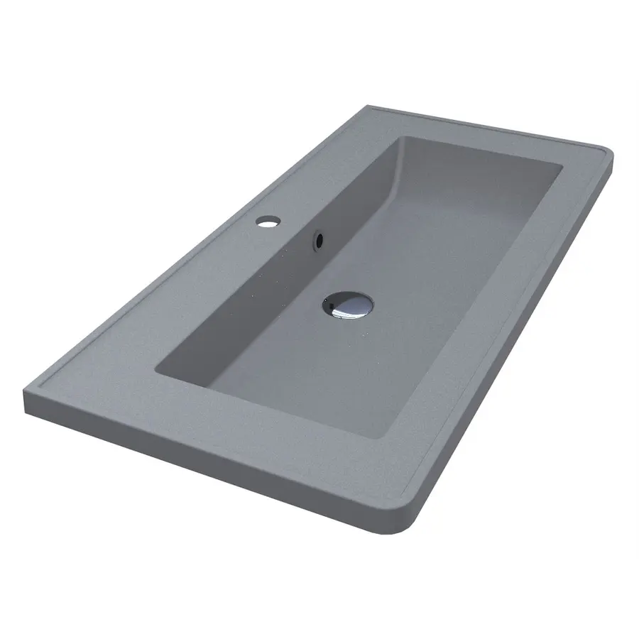 Умивальник TRES MIRASTONE GRAY Miraggio