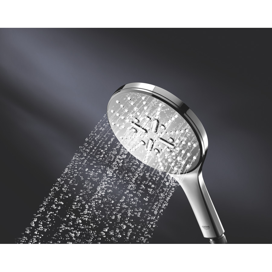 Душевой гарнитур со штангой, 3 режима струи Grohe Rainshower SmartActive (26593000)