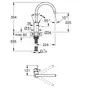 Смеситель для кухни Grohe Eurosmart Cosmopolitan (32843DC2)