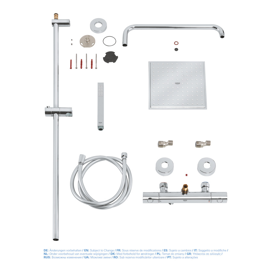 Душевая система с термостатом для душа Grohe Euphoria System (26187000)