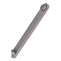Смеситель для кухни Zerix KFM-011 graphite из нерж. стали SUS304 (ZX4865)