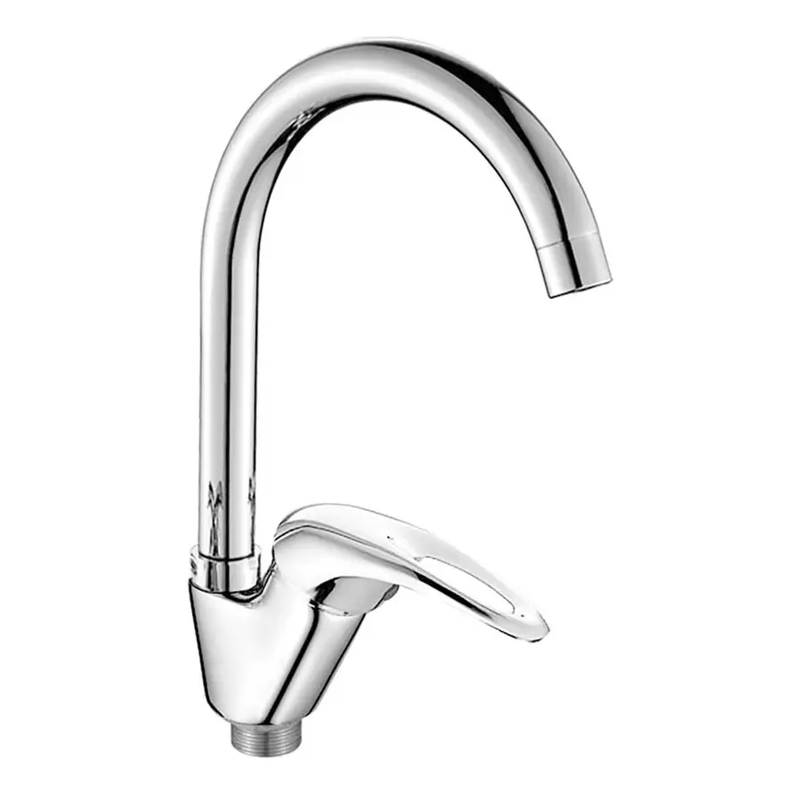 Смеситель кухонный CRON LUXOR 777-G ГАЙКА 