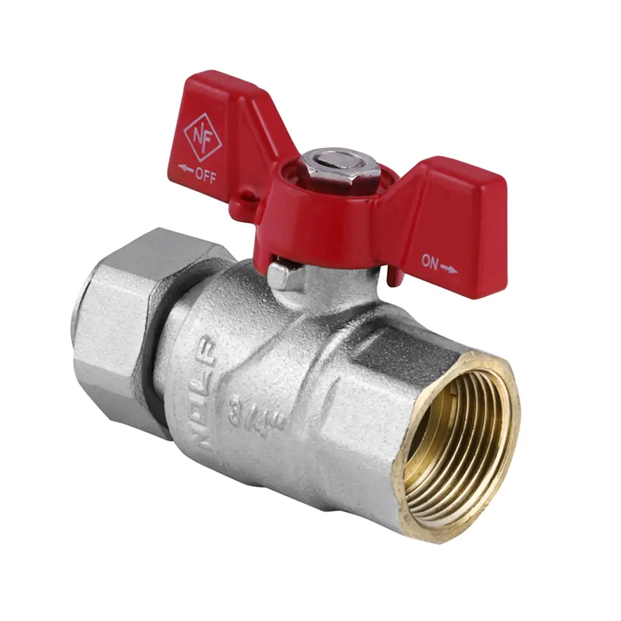 Кран кульовий з накидною гайкою 3/4 "ГГБ (NF.811) NOLF (NF2956)