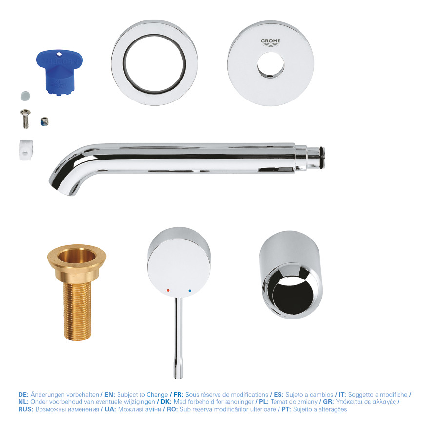 Смеситель для раковины скрытого монтажа Grohe Essence New (19408001)