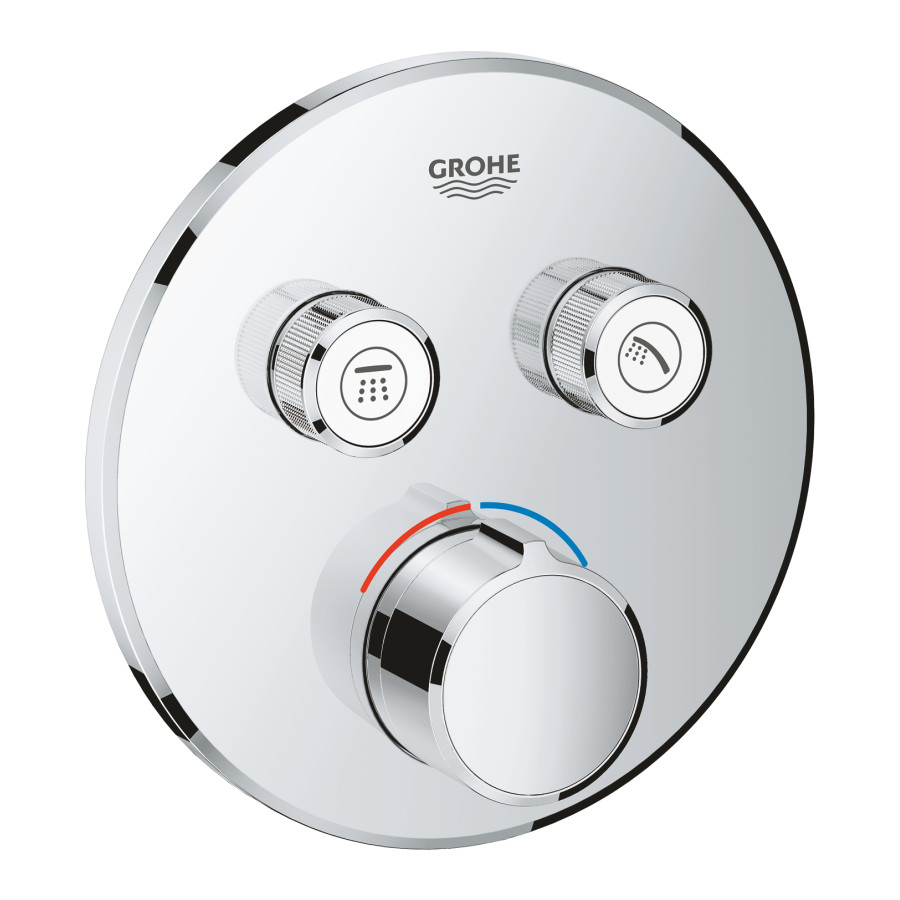 Смеситель скрытого монтажа на 2 потребителя Grohe SmartControl Mixer (29145000)