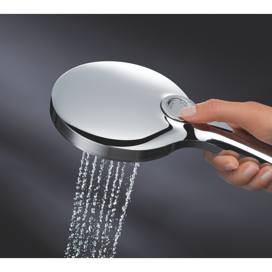 Душевой набор с держателем, 3 режима струи Grohe Rainshower SmartActive (26581000)