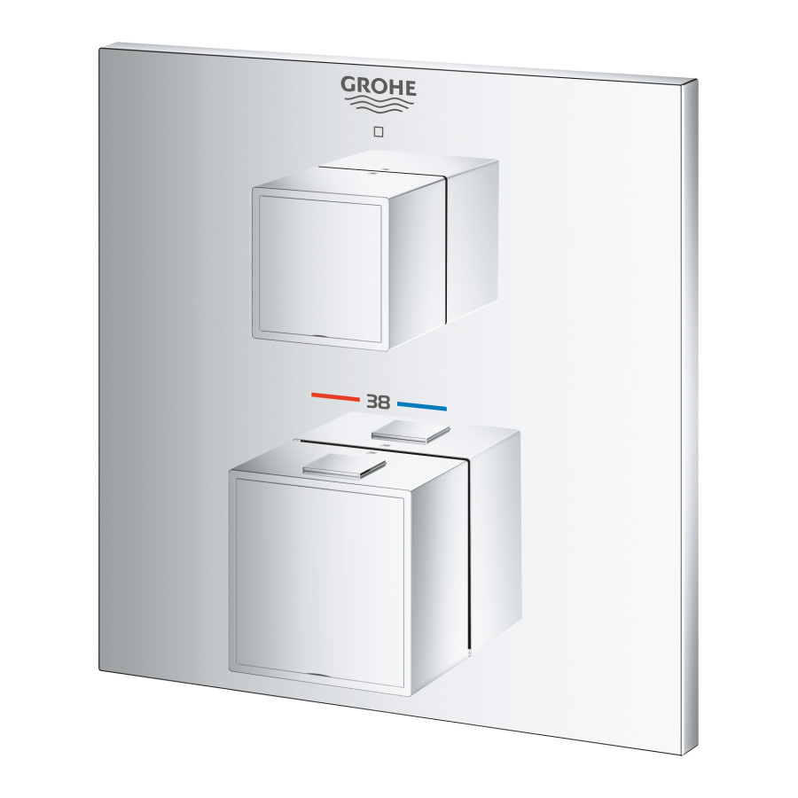 Термостат скрытого монтажа для 1 потребителя Grohe Grohtherm Cube (24153000)