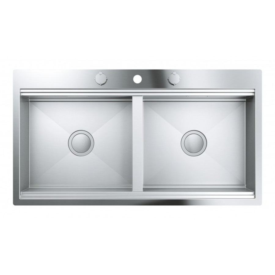 Мойка кухонная Grohe EX Sink K800 двойная (120 cm) (31585SD0)