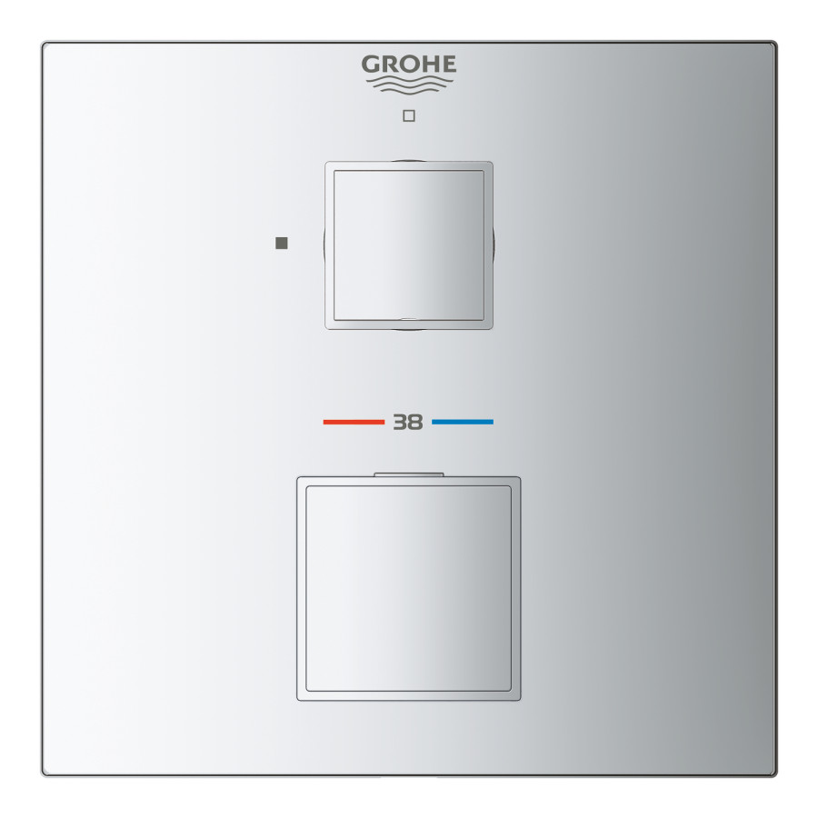 Термостат скрытого монтажа для 1 потребителя Grohe Grohtherm Cube (24153000)