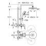 Душевая система со смесителем для душа Grohe New Tempesta Cosmop. System (26224001)