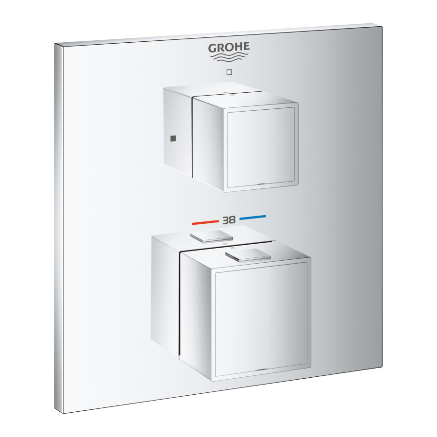 Термостат скрытого монтажа для 1 потребителя Grohe Grohtherm Cube (24153000)