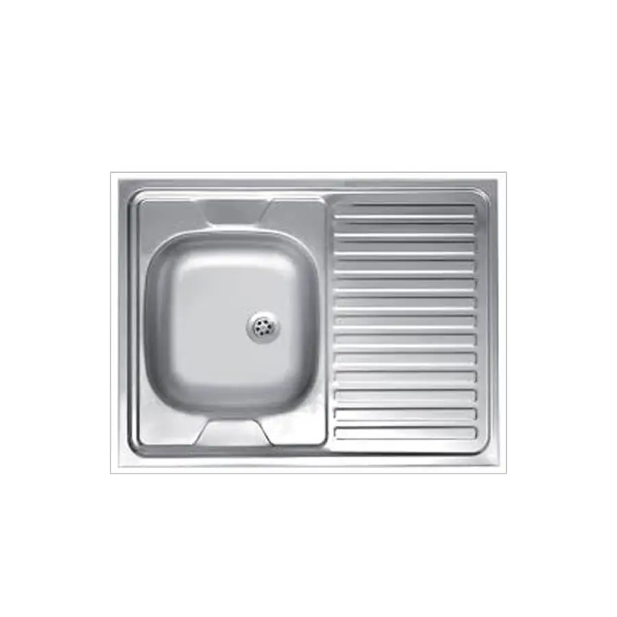 Кухонная мойка GLON 60x80 R Decor накладная