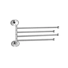 ZERIX Z2914 Полотенцедержатель поворотний (чотири планки) 