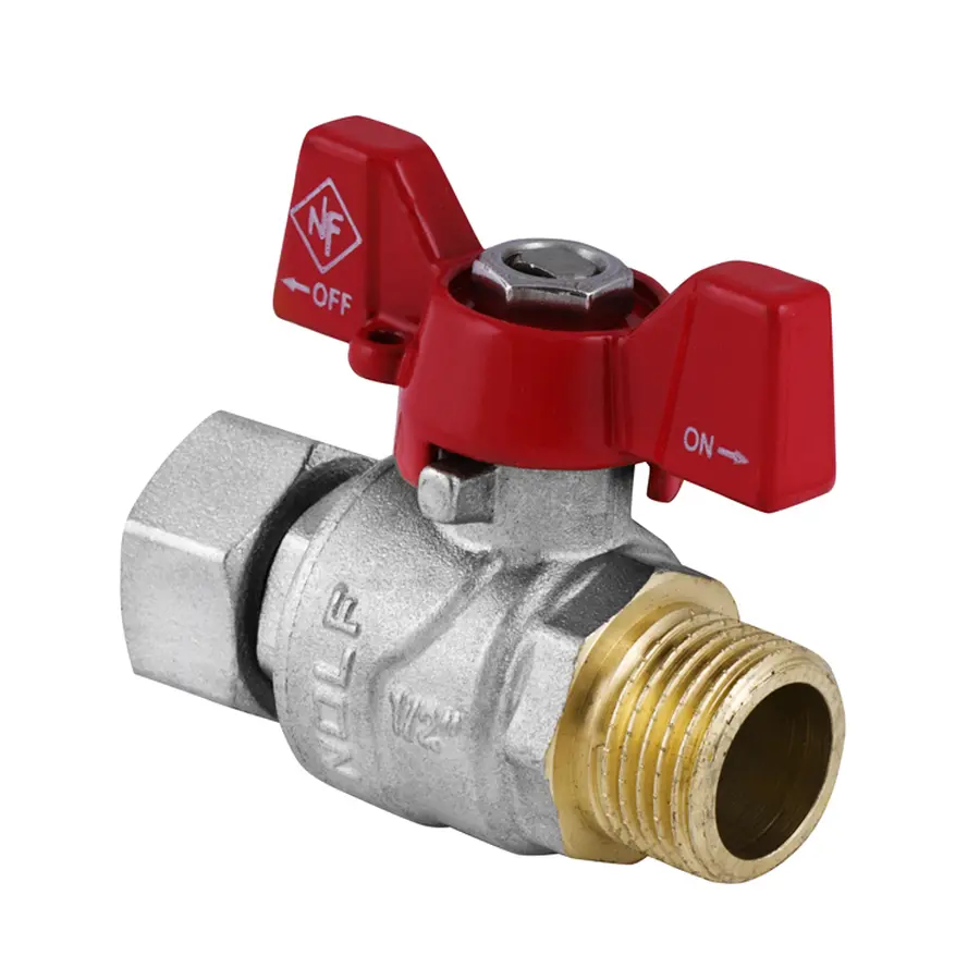 Кран кульовий з накидною гайкою 1/2 "ГШБ (NF.821) NOLF (NF2957)