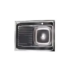 Кухонна мийка GLON 60x80 L Decor накладна