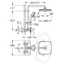 Душевая система с термостатом для ванной Grohe New Tempesta Cosmop. System (26691000)