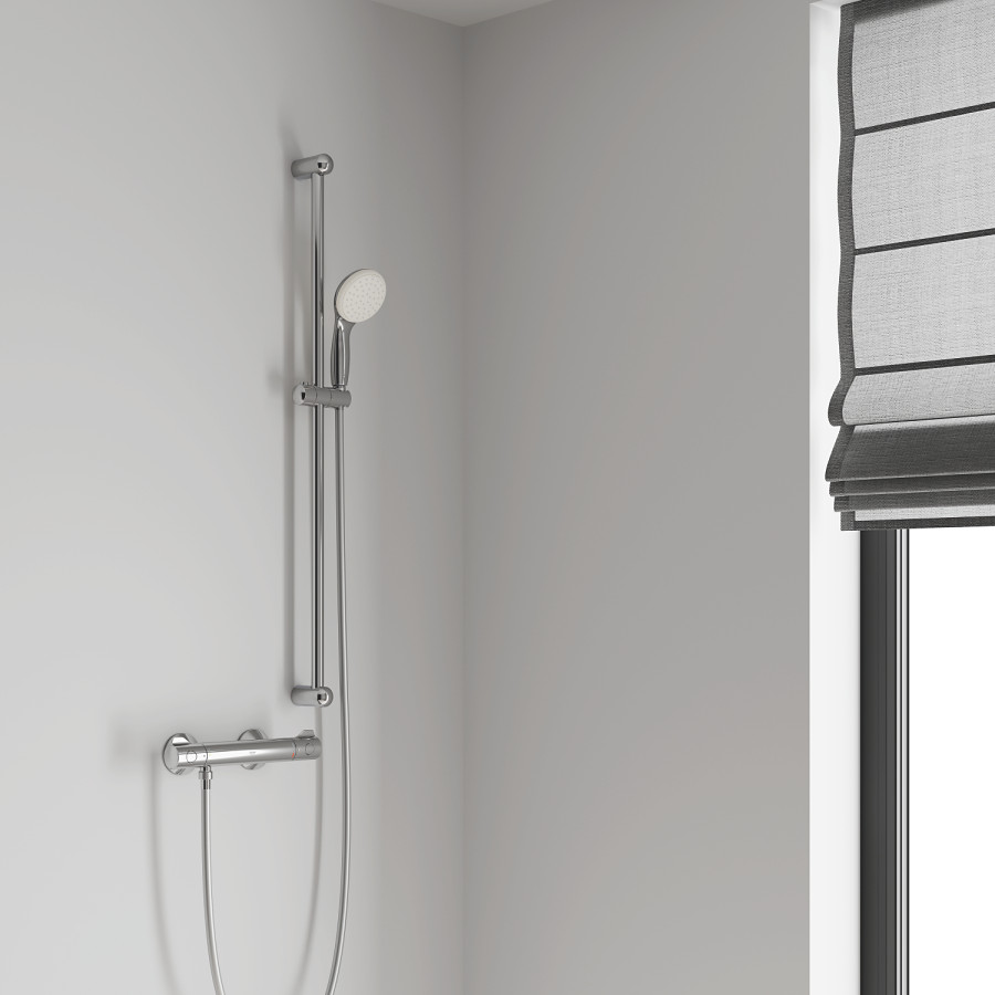 Термостат для душа с душевым гарнитуром Grohe Grohtherm 800 (34566001)