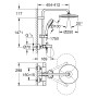 Душевая система с термостатом для ванной Grohe New Tempesta Cosmop. System (26672000)