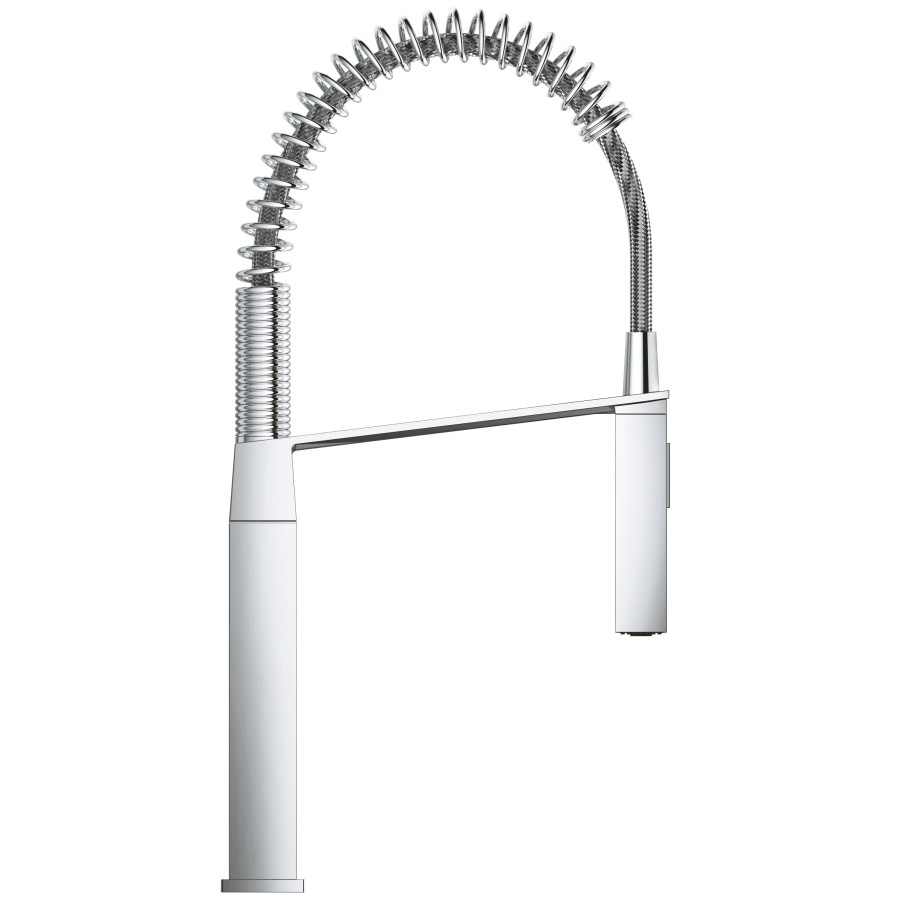 Смеситель для кухни с гибким изливом Grohe Eurocube (31395000)