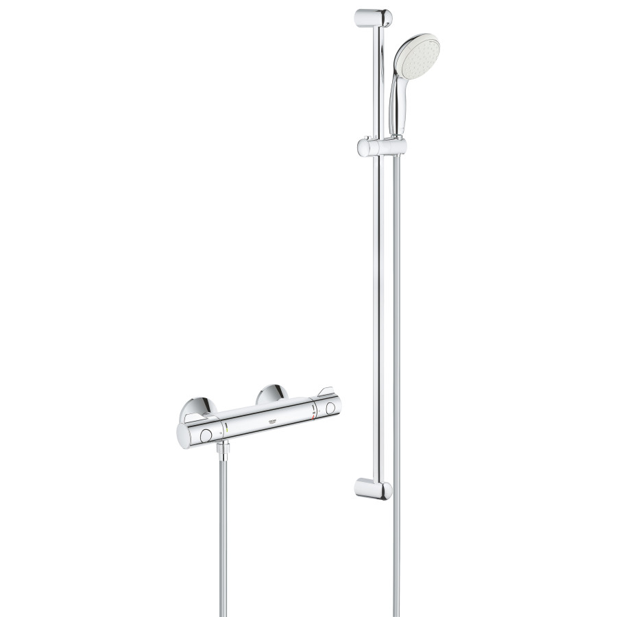 Термостат для душа с душевым гарнитуром Grohe Grohtherm 800 (34566001)