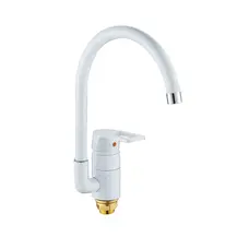 Кухонний змішувач ZERIX Z7030-7 білий