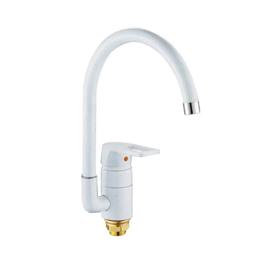 Кухонний змішувач ZERIX Z7030-7 білий