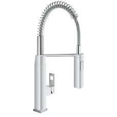 Смеситель для кухни с гибким изливом Grohe Eurocube (31395000)