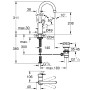 Смеситель для раковины L-размера Grohe BauLoop New (23763001)