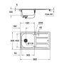 Кухонная мойка Grohe EX-2 Sink K401 (31566SD0)