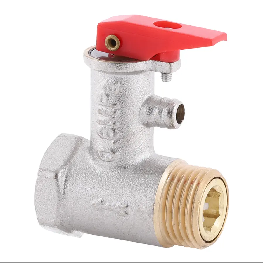 Запобіжний клапан для бойлераKOER KR.1040 - 1/2 "8BAR (з ручкою) (KR2889)